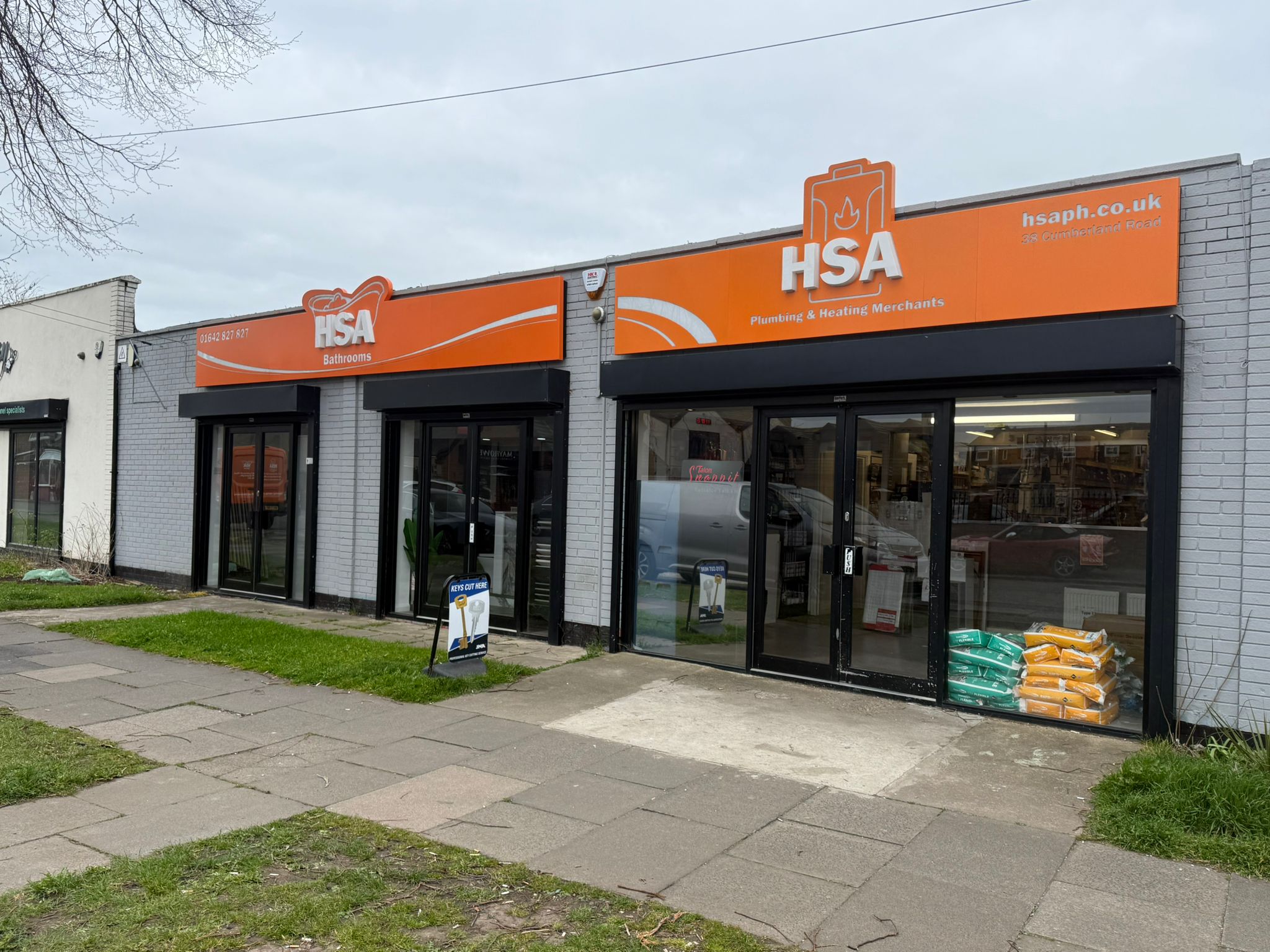 HSA Plumbing and Heating Merchants store front