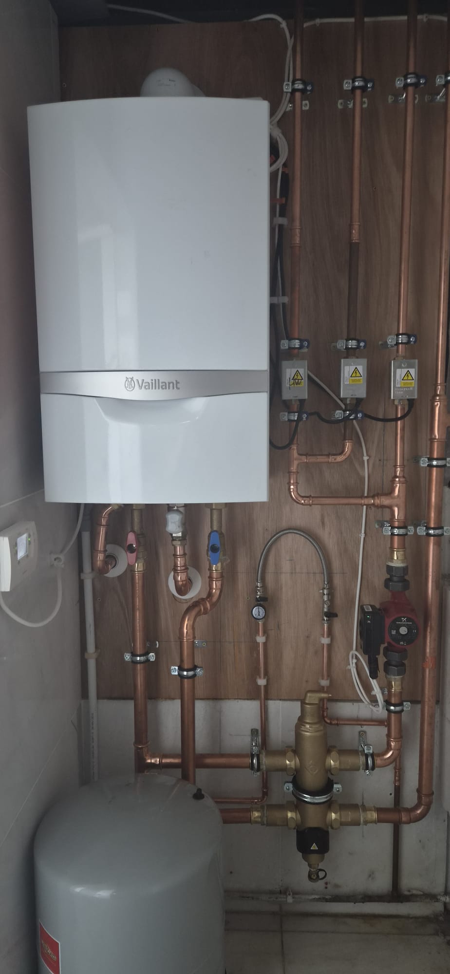 Vaillant boiler installation